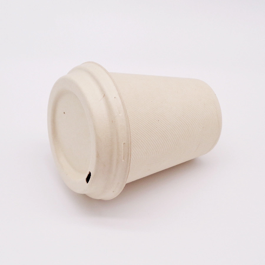 Bagasse Compostable Disposable Single Double Wall Custom Sugarcane Pulp Coffee Paper Cups Packaging Cups Bagasse Coffee Cup