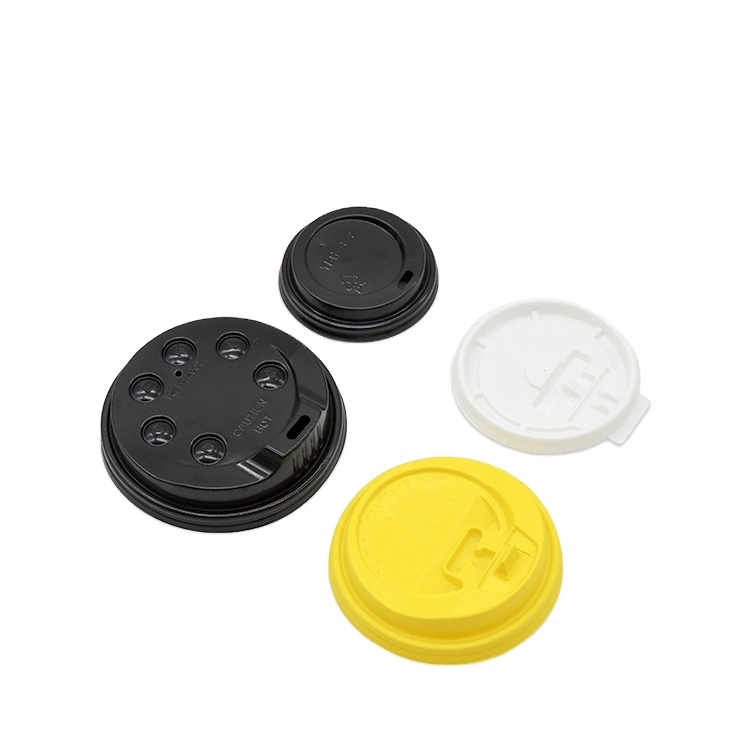 Varies Size PS Cup Lids Disposable Plastic Coffee Lid