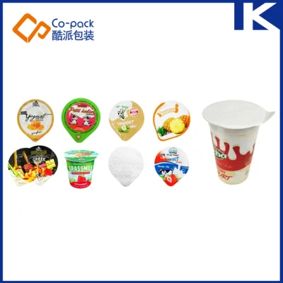 Крышки для йогурта K-cup из алюминиевой фольги PP-PS