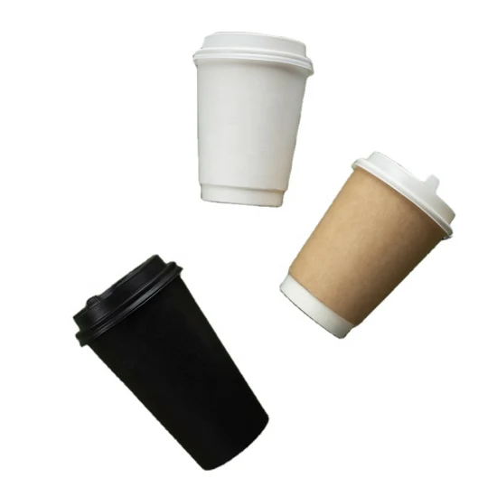 100% разлагаемые пластиковые без покрытия домашние компостируемые бумажные стаканчики из 8 унций 10 унций 12 унций из бамбуковой целлюлозы для суповых чашек для горячего кофе на вынос